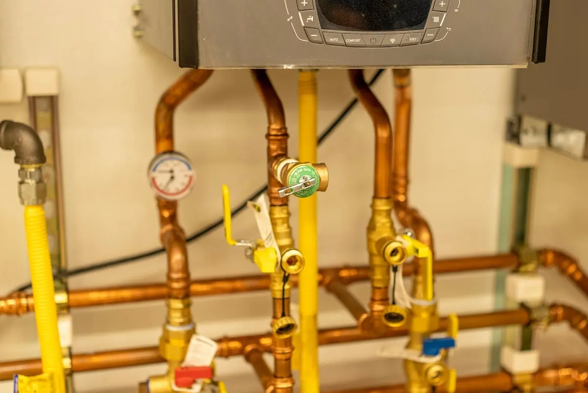 Licensed technician providing Water Heater Installation for a homeowner in Christiana